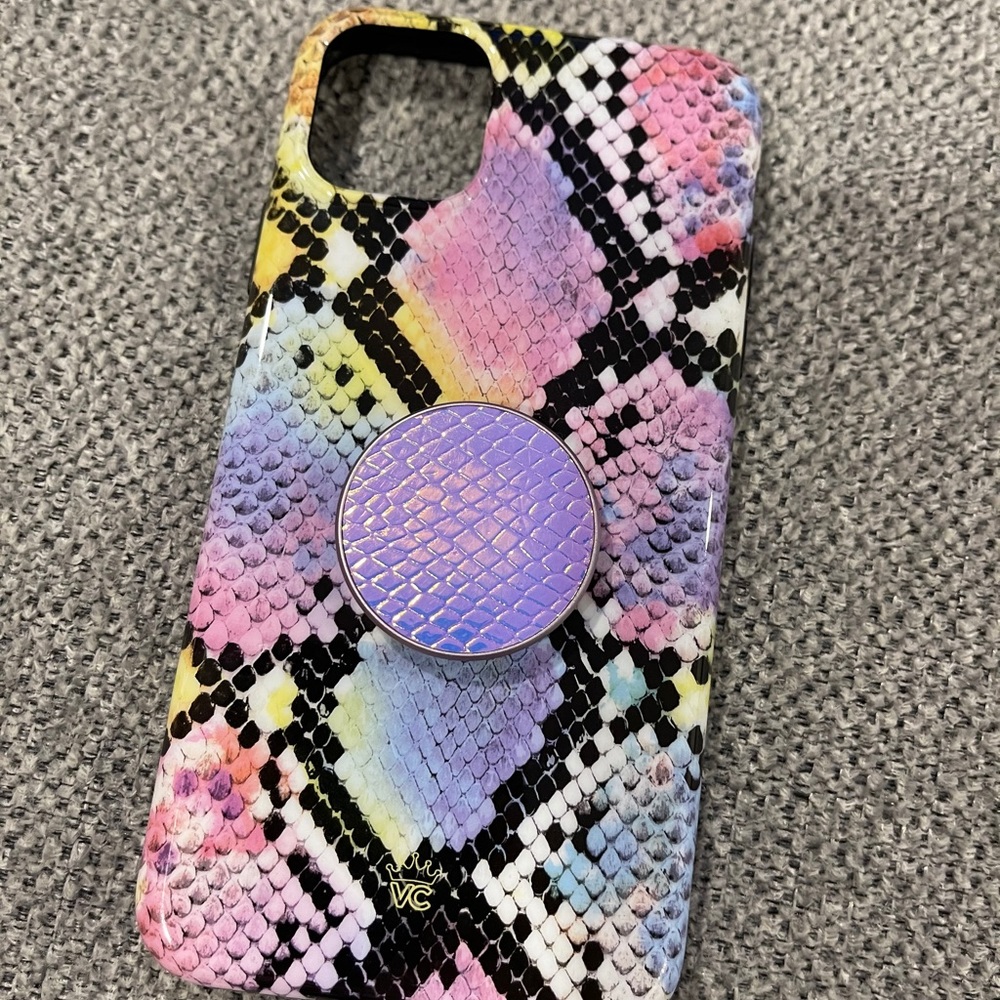 Velvet Caviar Neon Snakeskin 11 Pro Max Case